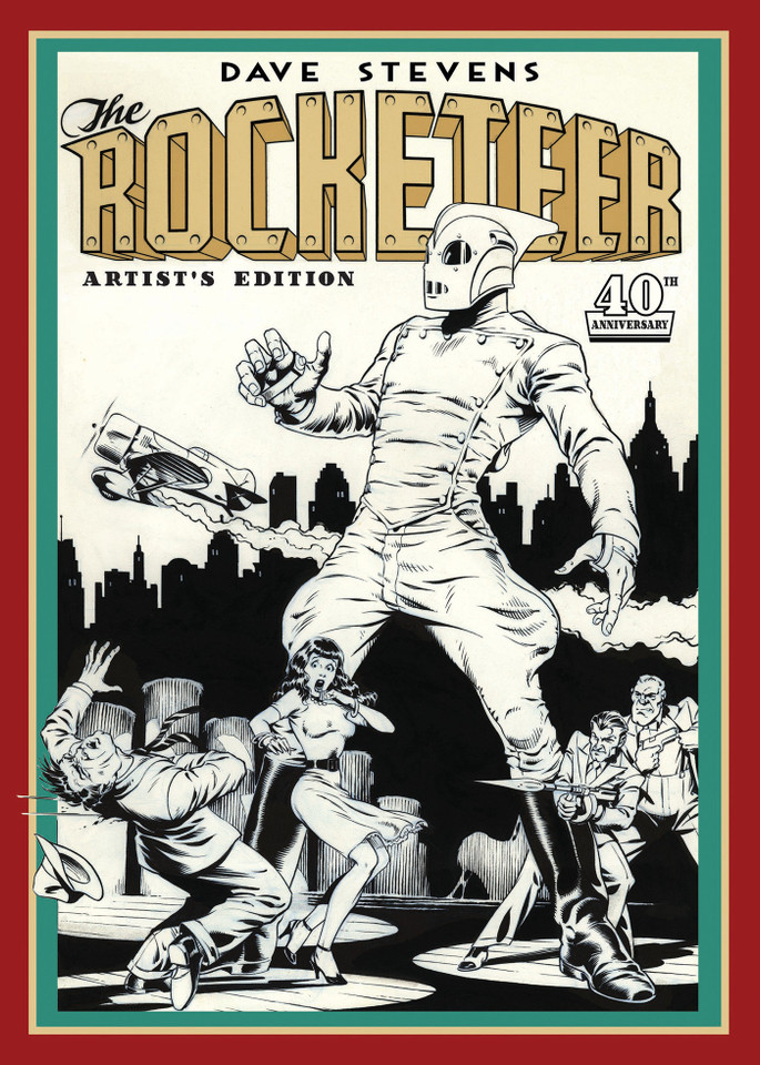Dave Stevens' The Rocketeer Artist's Edition (Artist Edition) book cover by Dave Stevens