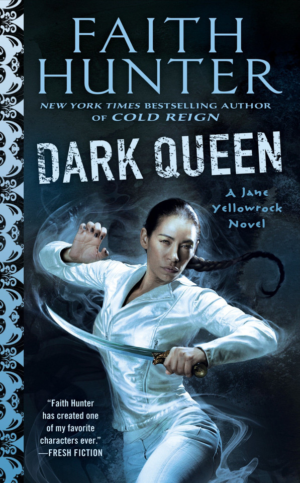 Dark Queen (Jane Yellowrock) book cover by Faith Hunter