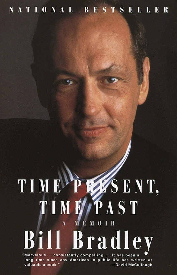 Time Present, Time Past: A Memoir book cover by Bill Bradley