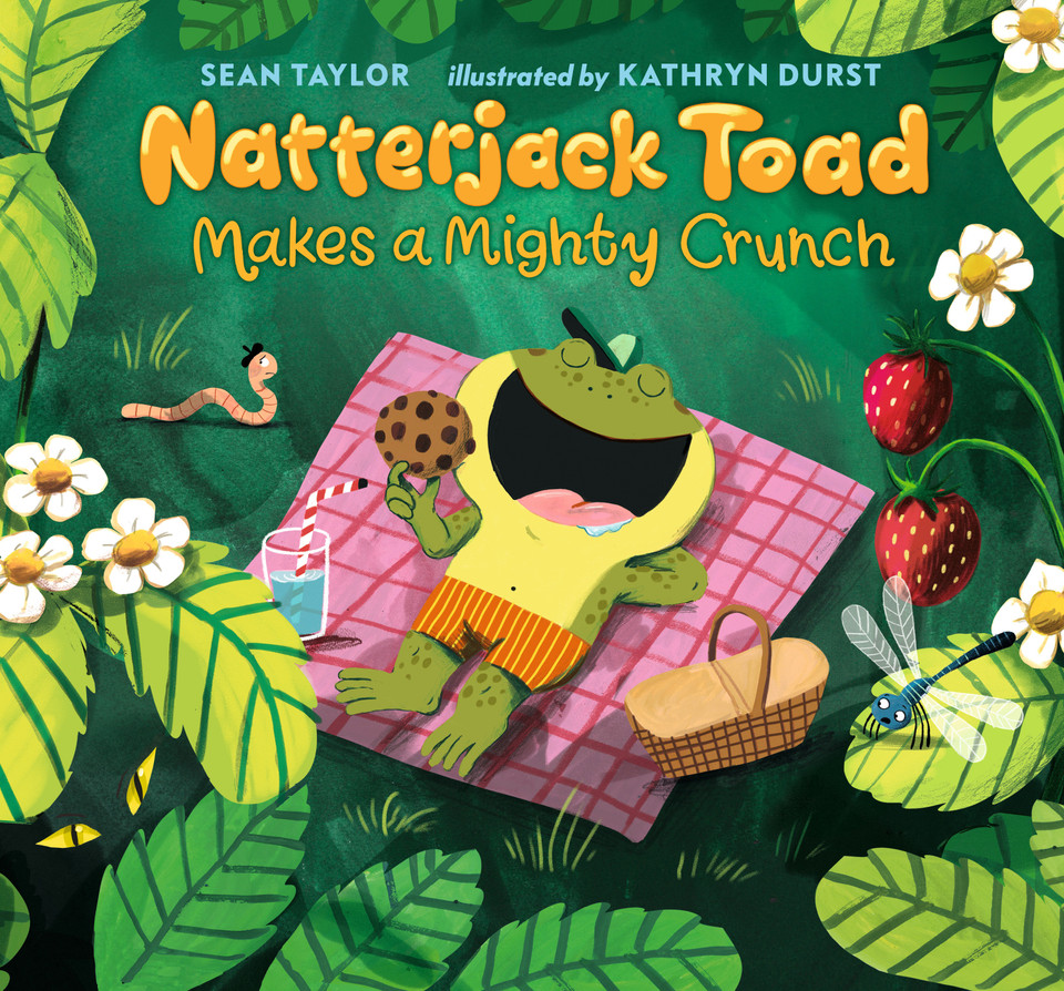 Natterjack Toad Makes a Mighty Crunch book cover by Sean Taylor
