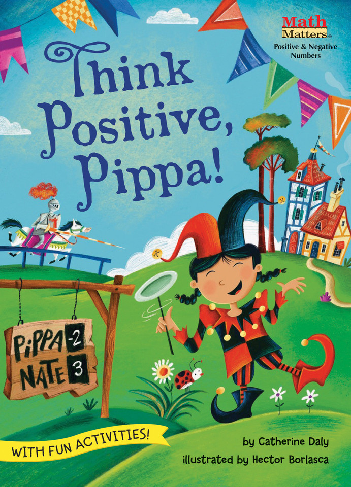 Think Positive, Pippa! (Math Matters) book cover by Catherine Daly