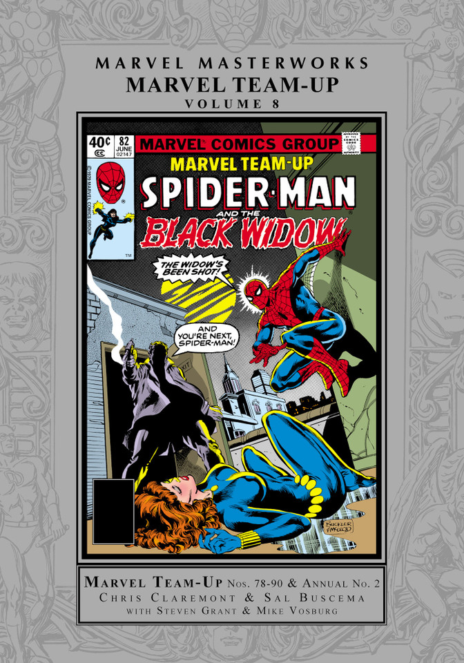 Marvel Masterworks: Marvel Team-Up Vol. 8 book cover by Chris Claremont, Marvel Various