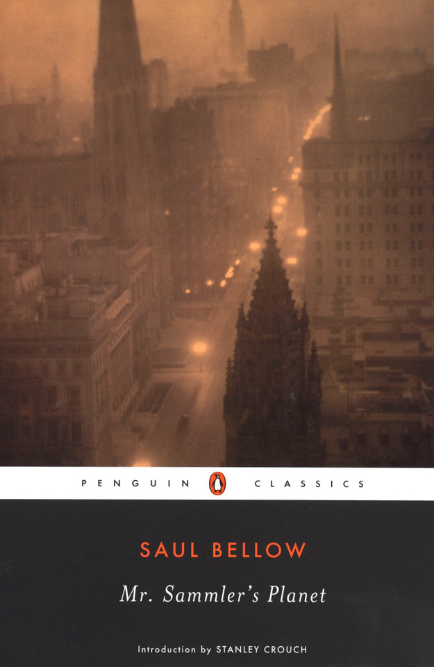 Mr. Sammler's Planet book cover by Saul Bellow
