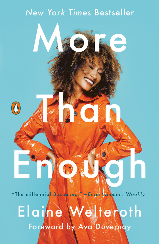 More Than Enough: Claiming Space for Who You Are (No Matter What They Say) book cover by Elaine Welteroth