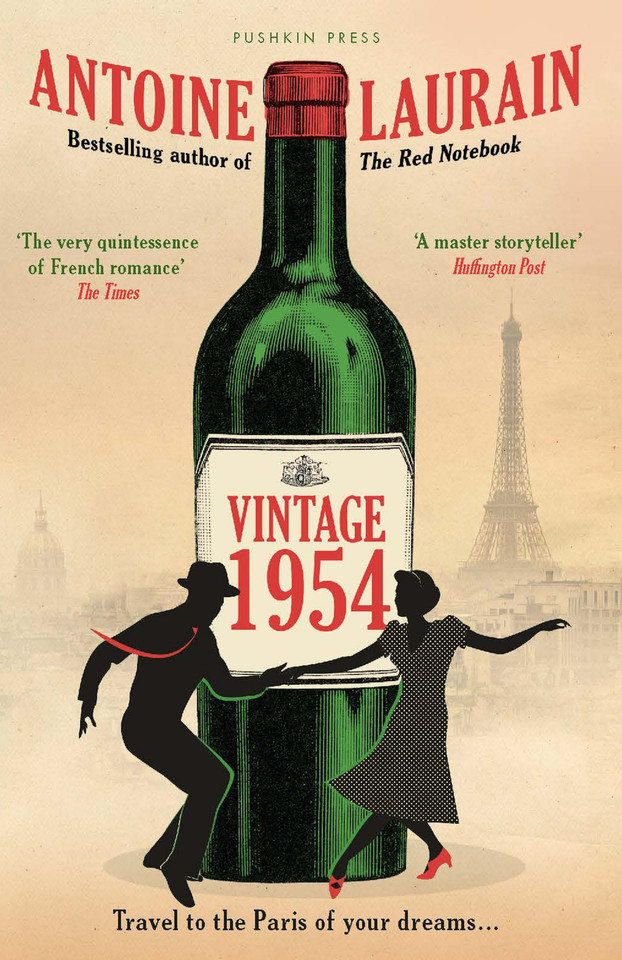 Vintage 1954 book cover by Antoine Laurain