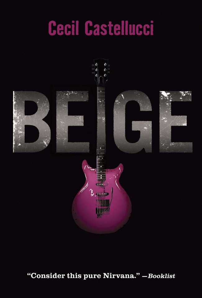 Beige book cover by Cecil Castellucci