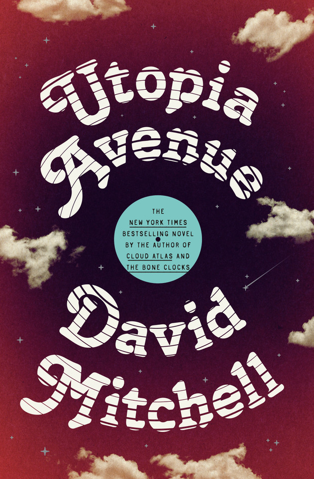 Utopia Avenue: A Novel book cover by David Mitchell