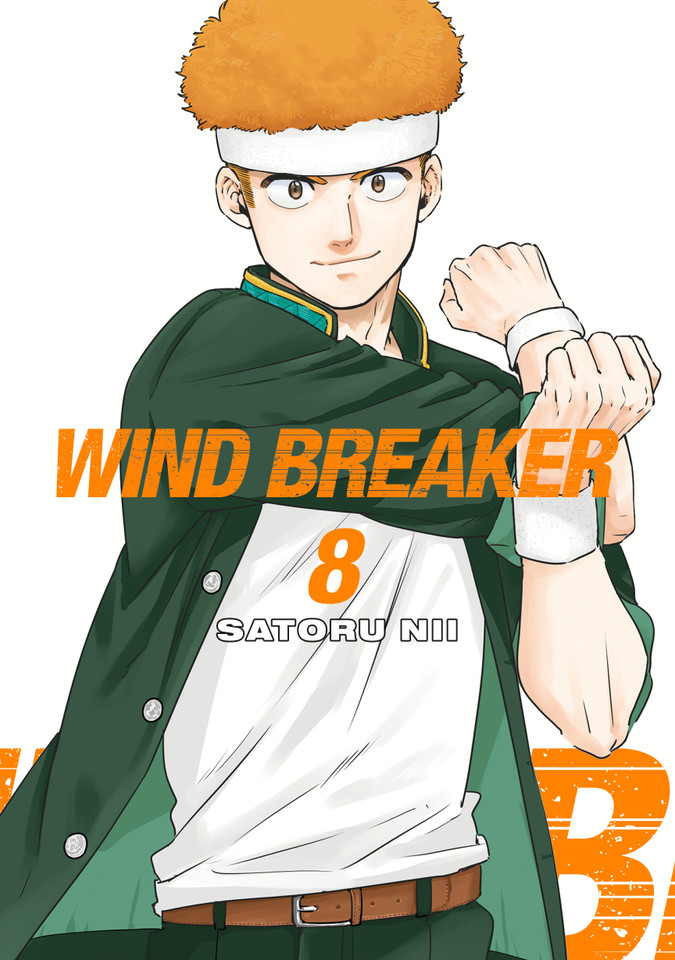 WIND BREAKER 8 (WIND BREAKER) book cover by Satoru Nii