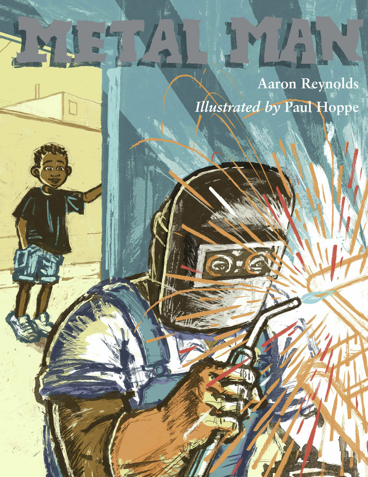 Metal Man book cover by Aaron Reynolds