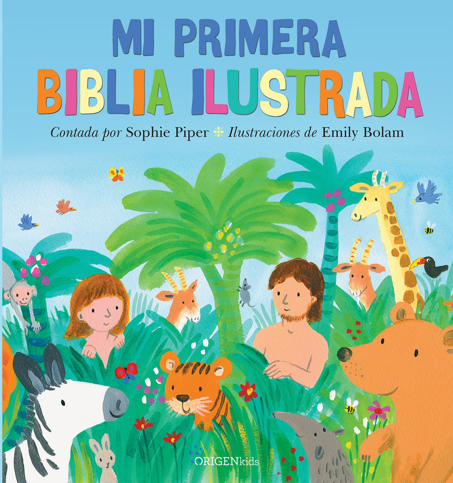 Mi primera Biblia ilustrada / My First Bible book cover by Sophie Piper