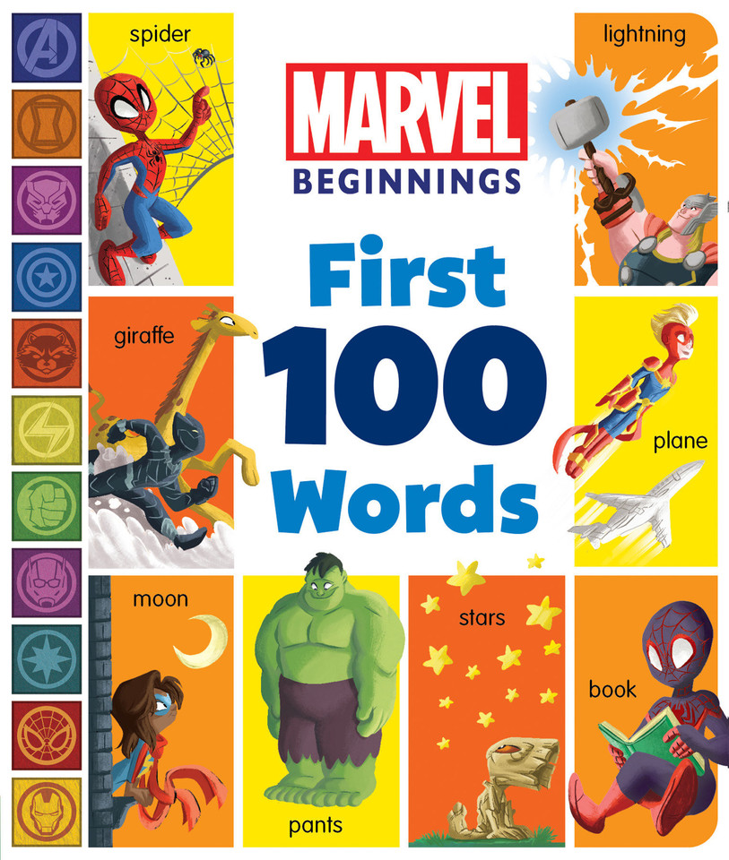 Marvel Beginnings: First 100 Words (Marvel Beginnings) book cover by Sheila Sweeny Higginson