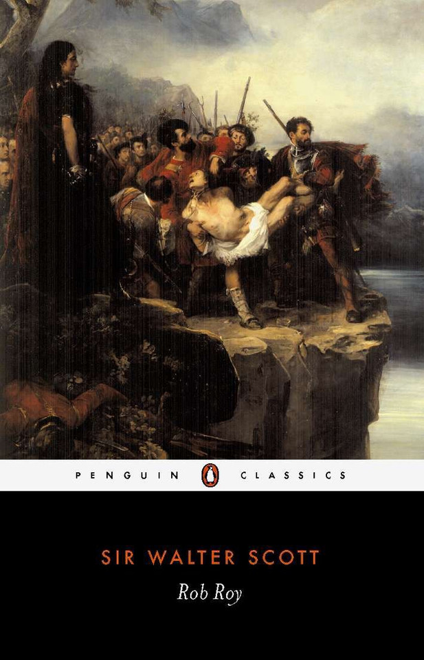 Rob Roy book cover by Sir Walter Scott