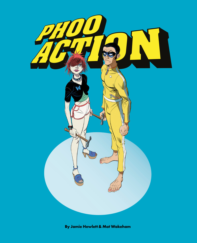 Phoo Action (Phoo Action) book cover by Jamie Hewlett, Matthew Wakeham