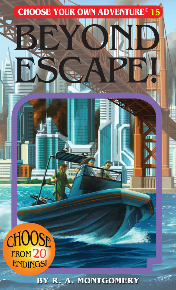 Beyond Escape! (Choose Your Own Adventure) book cover by R. A. Montgomery