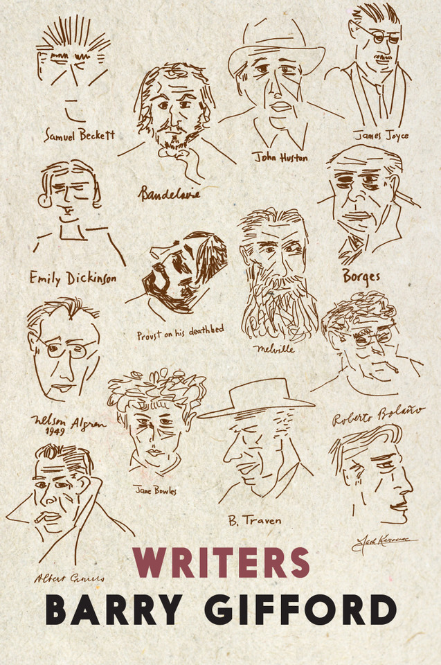 Writers book cover by Barry Gifford