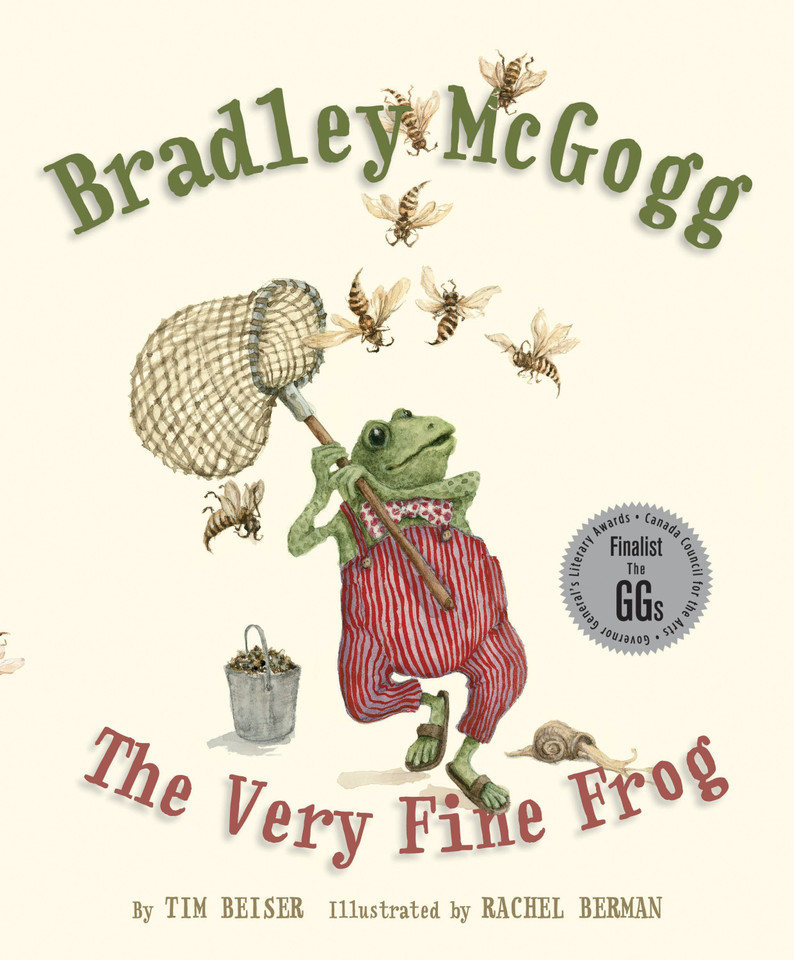 Bradley McGogg: The Very Fine Frog book cover by Tim Beiser