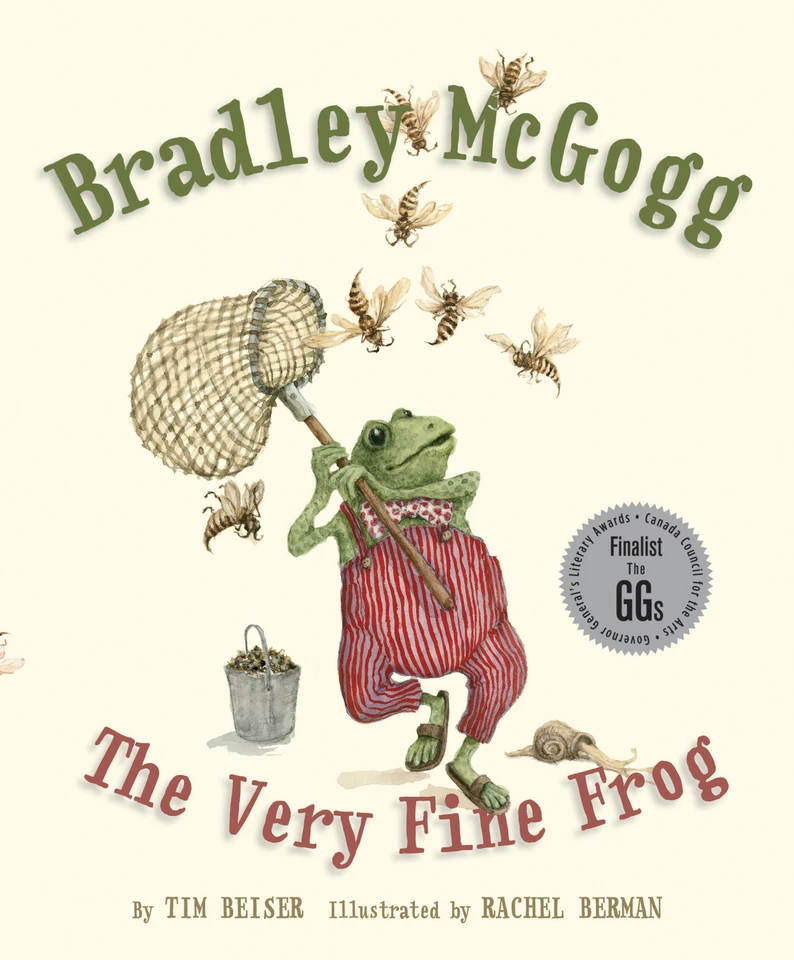 Bradley McGogg: The Very Fine Frog book cover by Tim Beiser