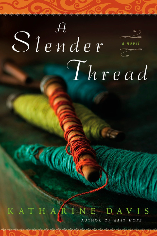 A Slender Thread book cover by Katharine Davis