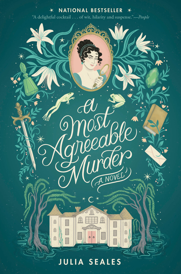 A Most Agreeable Murder: A Novel book cover by Julia Seales