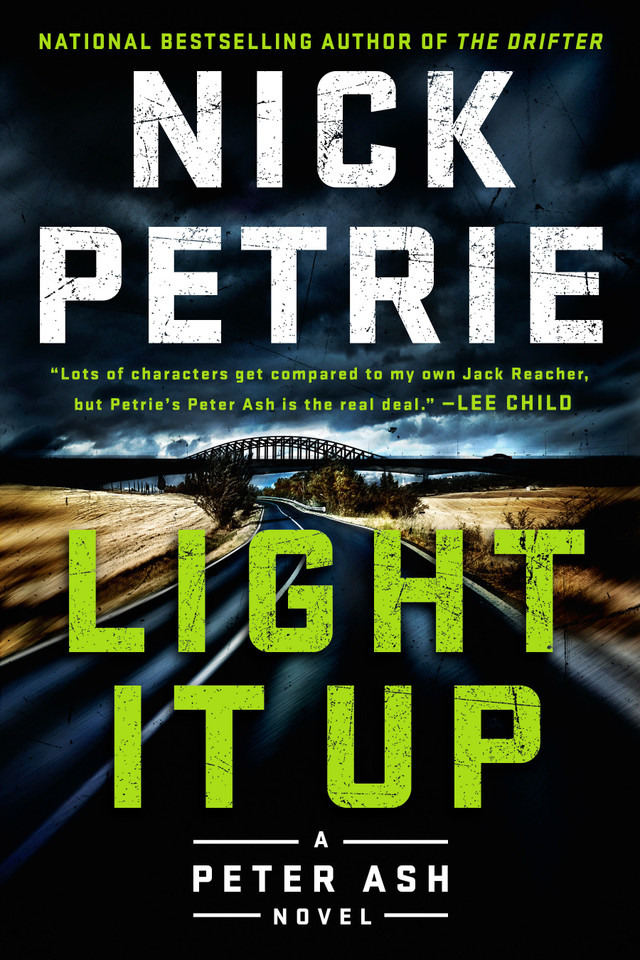 Light It Up (A Peter Ash Novel) book cover by Nick Petrie