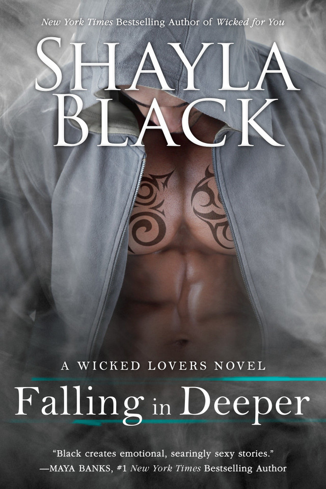 Falling in Deeper (A Wicked Lovers Novel) book cover by Shayla Black