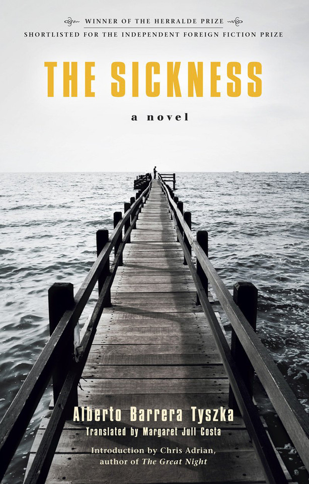 The Sickness book cover by Alberto Barrera Tyszka