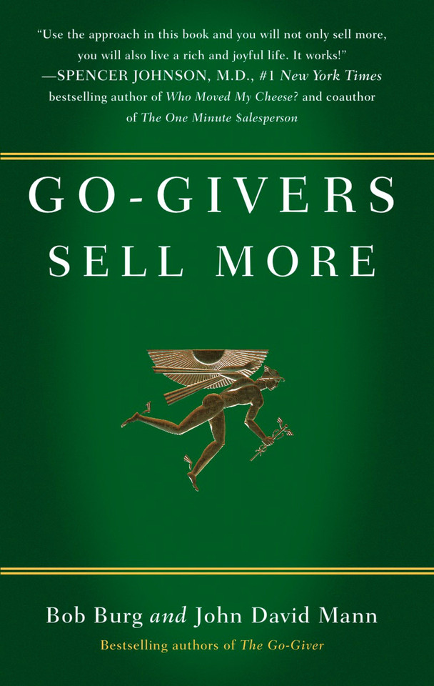 Go-Givers Sell More book cover by Bob Burg, John David Mann
