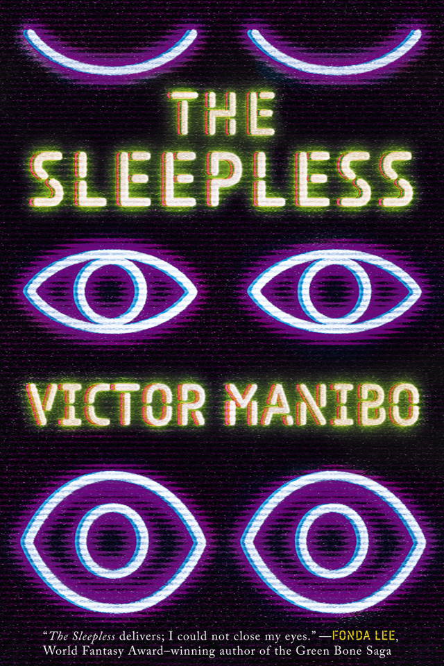 The Sleepless book cover by Victor Manibo