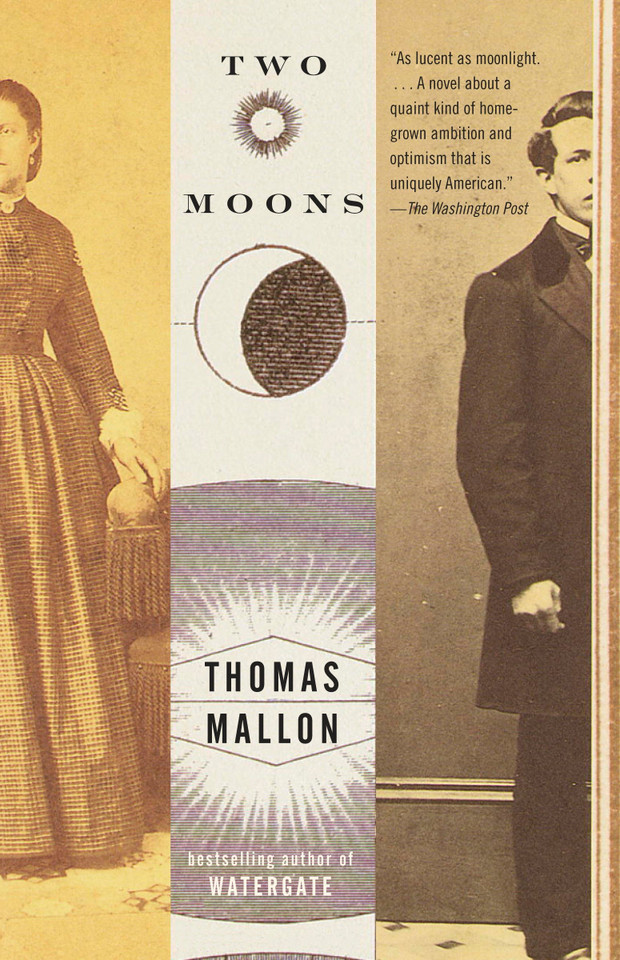 Two Moons book cover by Thomas Mallon