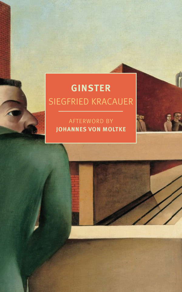 Ginster book cover by Siegfried Kracauer