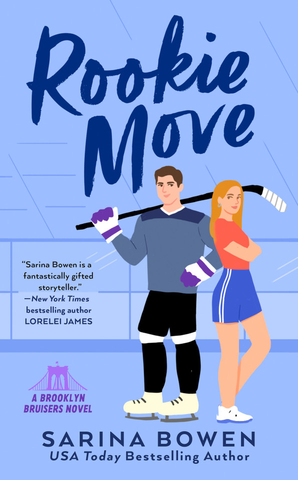 Rookie Move (A Brooklyn Bruisers Novel) book cover by Sarina Bowen