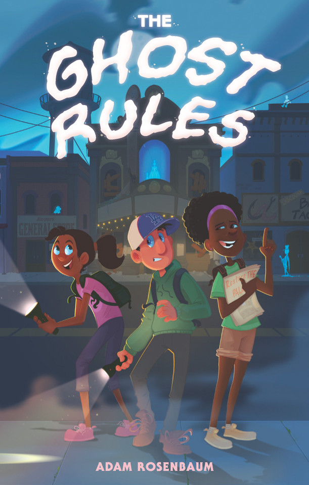 The Ghost Rules book cover by Adam Rosenbaum