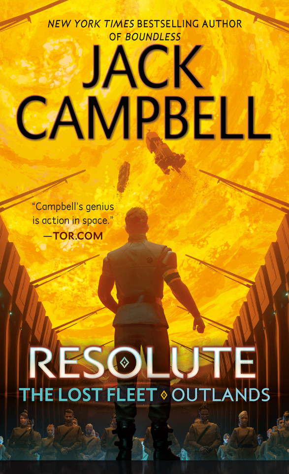 Resolute (The Lost Fleet: Outlands) book cover by Jack Campbell