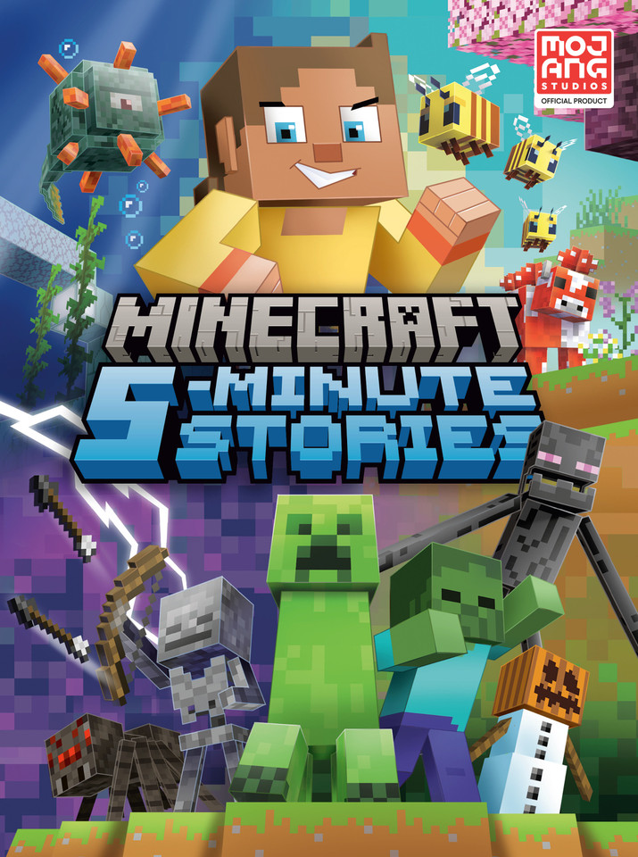 Minecraft 5-Minute Stories book cover by Christy Webster