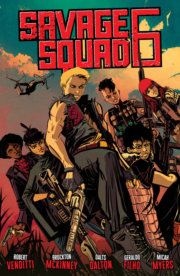 Savage Squad 6 (Savage Squad) book cover by Robert Venditti, Brockton McKinney