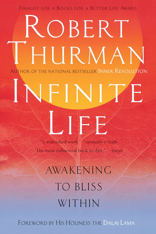 Infinite Life: Awakening to Bliss Within book cover by Robert Thurman
