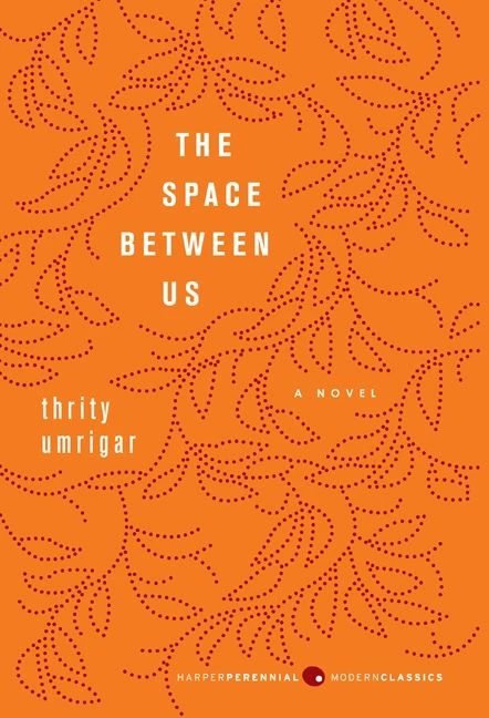 The Space Between Us: A Novel (Harper Perennial Deluxe Editions) book cover by Thrity Umrigar