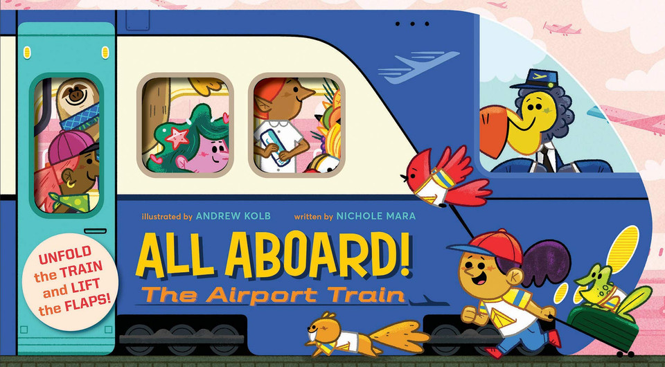 All Aboard! the Airport Train Cover All Aboard! the Airport Train Cover
