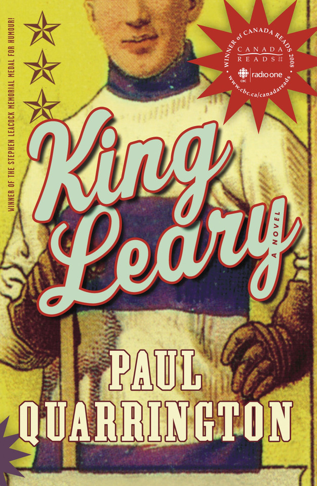 King Leary book cover by Paul Quarrington