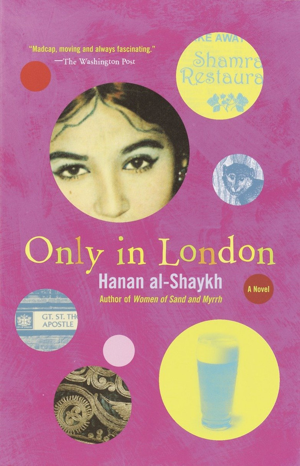 Only in London book cover by Hanan al-Shaykh