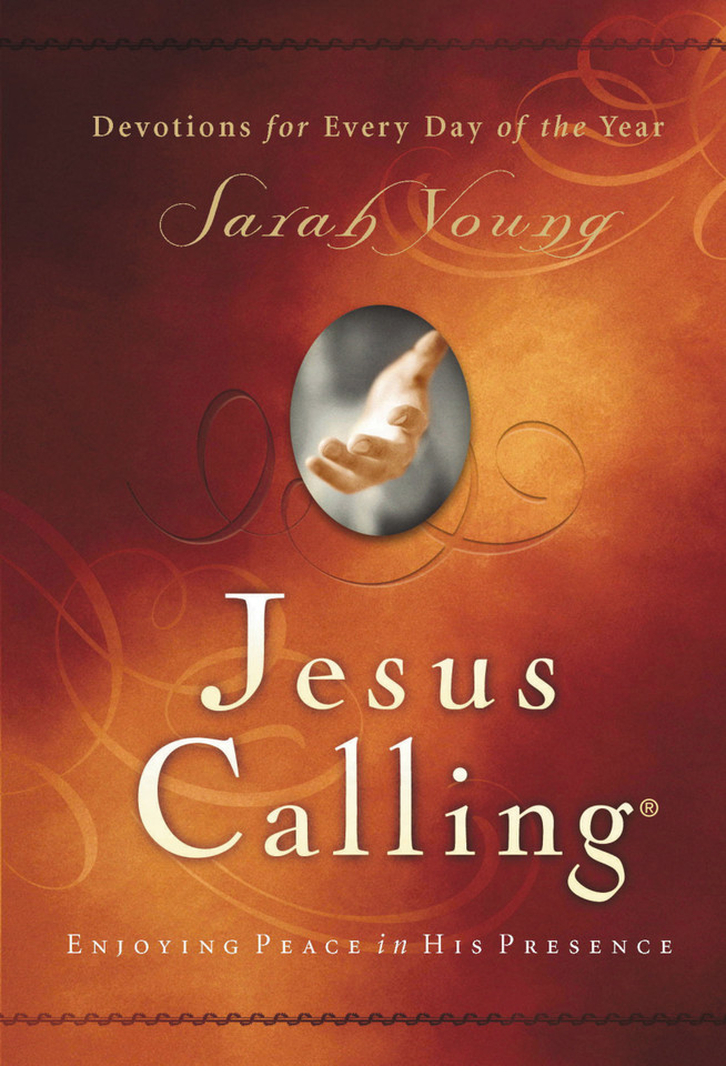 Jesus Calling, Padded Hardcover, with Scripture References: Enjoying Peace in His Presence (A 365-Day Devotional) (Jesus Calling®) book cover by Sarah Young