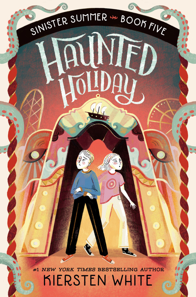 Haunted Holiday (The Sinister Summer Series) book cover by Kiersten White