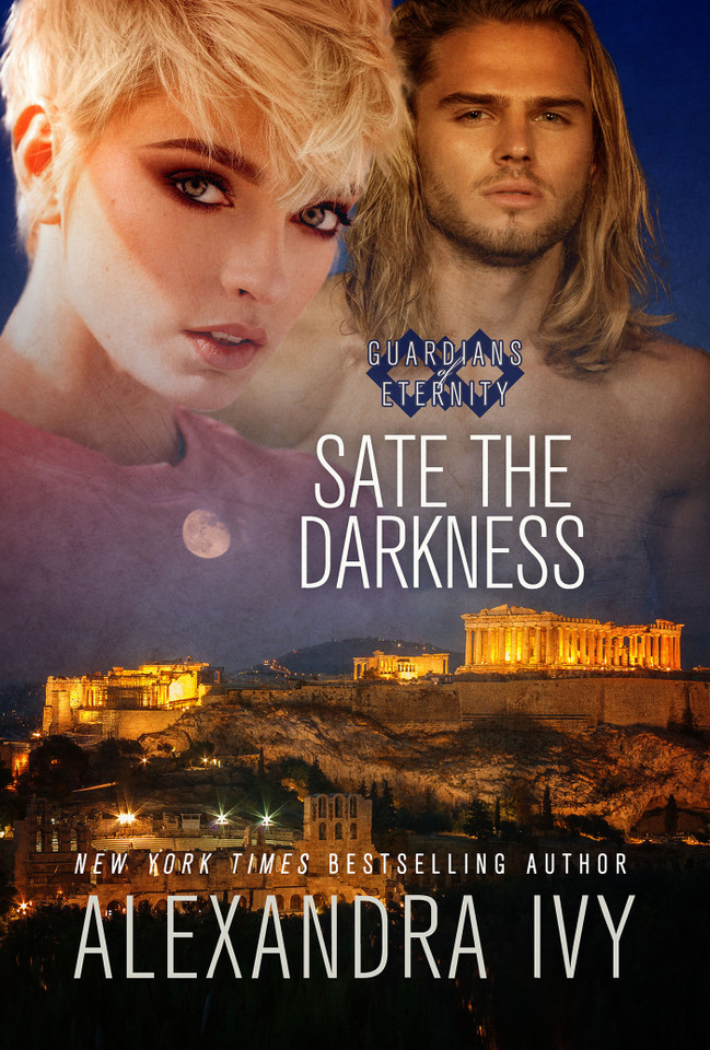 Sate The Darkness (Guardians Of Eternity) book cover by Alexandra Ivy