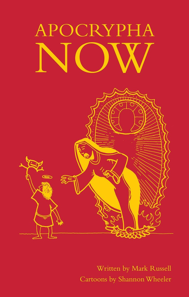 Apocrypha Now book cover by Mark Russell