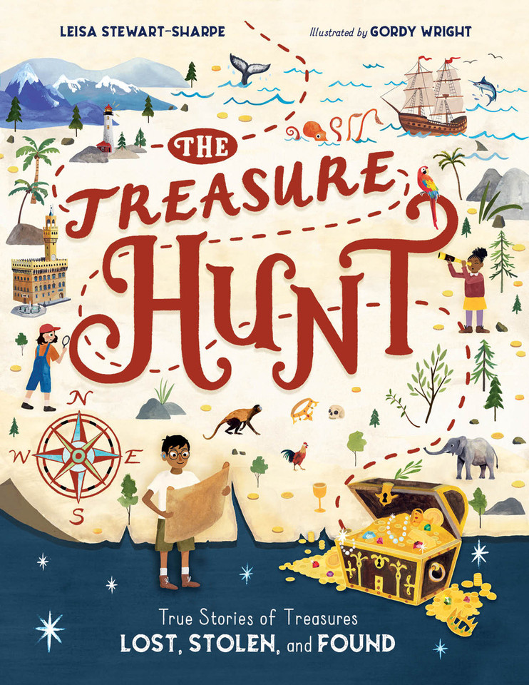 The Treasure Hunt: True Stories of Treasures Lost, Stolen, and Found book cover by Leisa Stewart-Sharpe