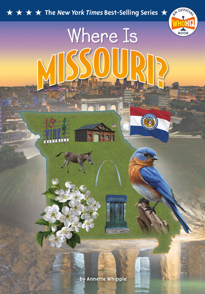 Where Is Missouri? (Who HQ: The 50 States) book cover by Annette Whipple, Who HQ