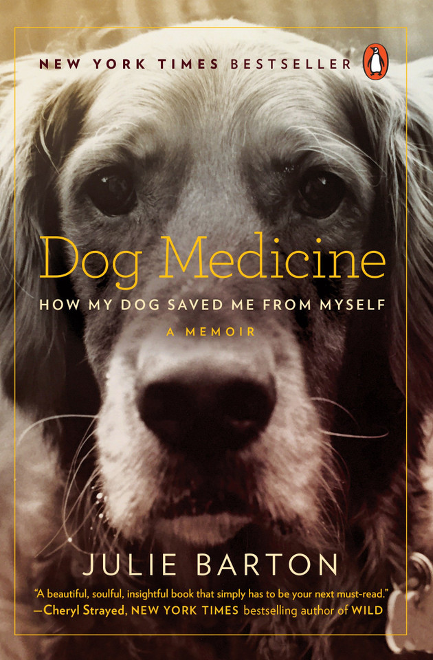 Dog Medicine: How My Dog Saved Me from Myself book cover by Julie Barton