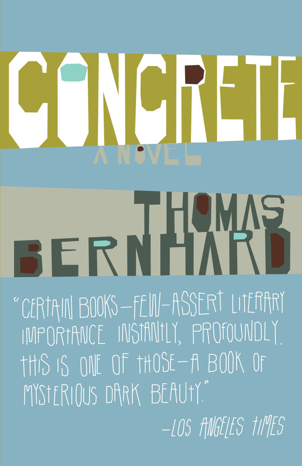 Concrete (Vintage International) book cover by Thomas Bernhard