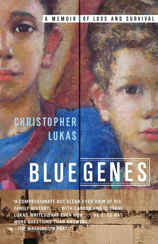 Blue Genes: A Memoir of Loss and Survival book cover by Christopher Lukas