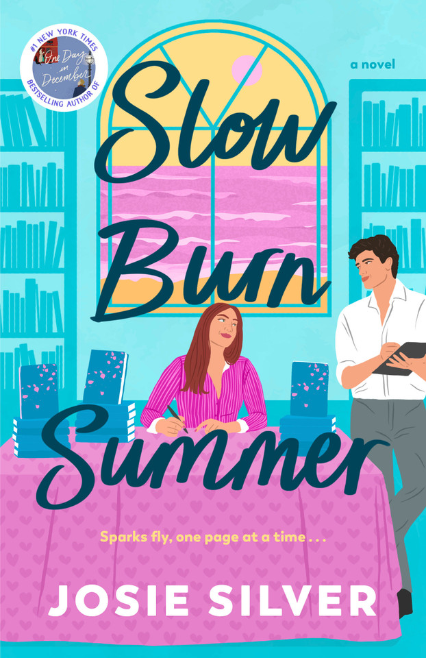 Slow Burn Summer: A Novel book cover by Josie Silver
